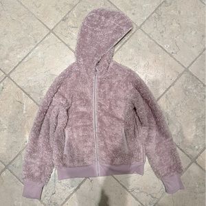 Fleece athlete girl zip up size 12